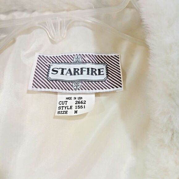 Starfire Size Med Zip up Vest, Very Classy Warm & Cozy Callar Vest. - Picture 13 of 13